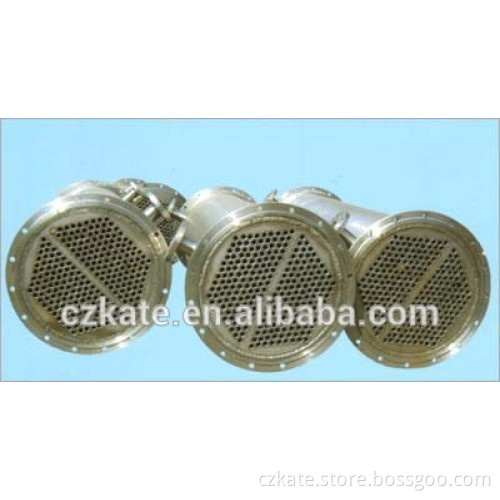 Double-phase stainless steel (2,205) heat interchanger